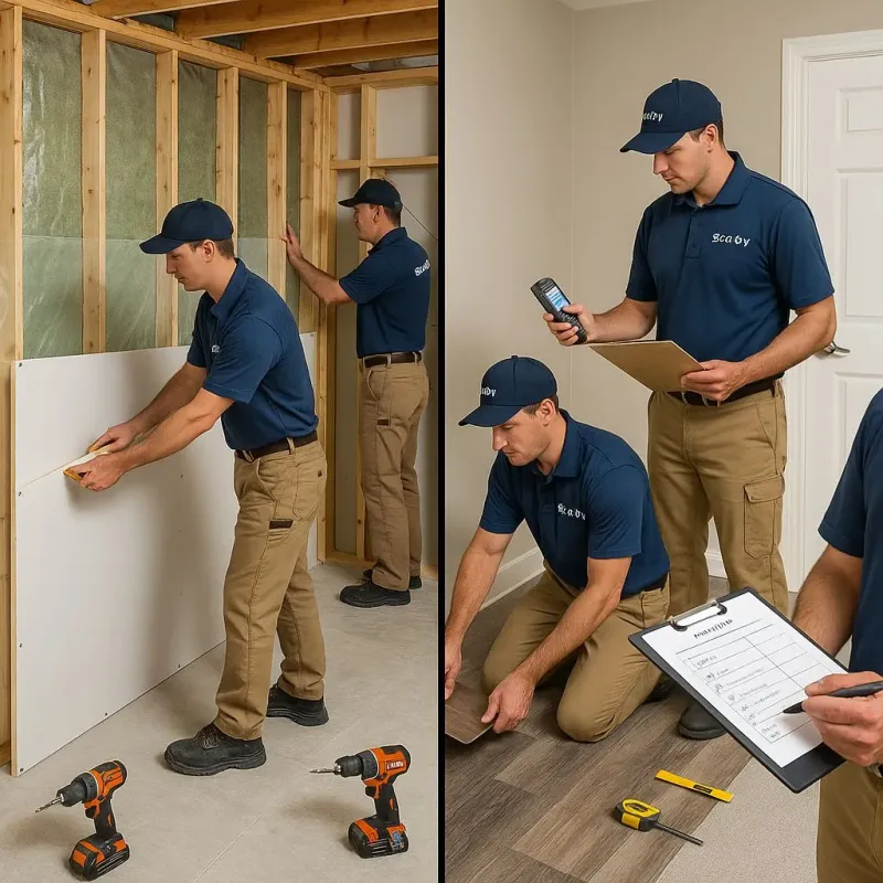 Repairs and Reconstruction process in Billings, MO